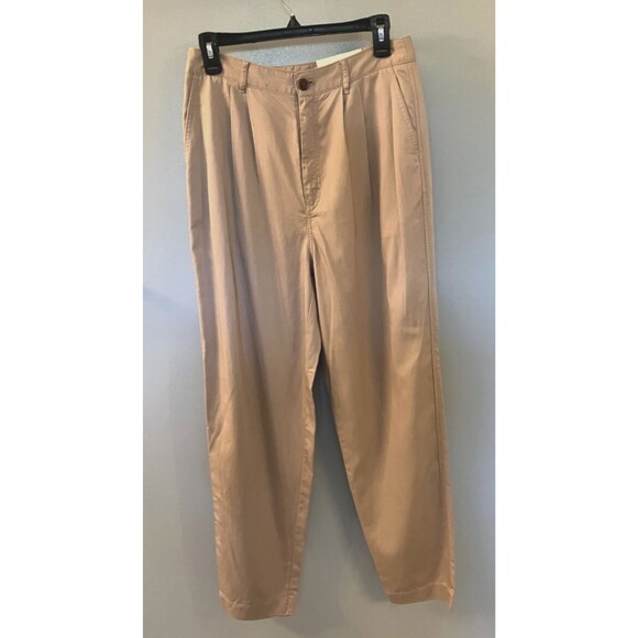 NWT ANA High Rise Tapered Leg Dress Pants Tan Size 6 Long - Picture 1 of 7